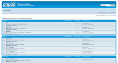 Desktop Screenshot of forum.valschermsport.be