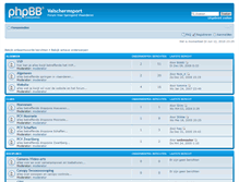 Tablet Screenshot of forum.valschermsport.be